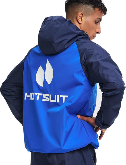 Sauna Suit for Men Sweat Sauna Jacket Pant Gym Workout Sweat Suits